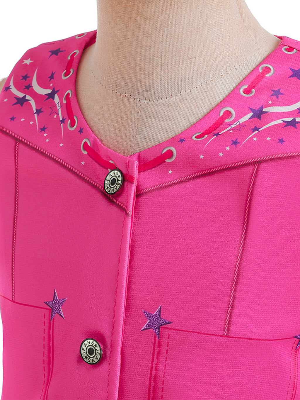 WANSO Pink Combination Set of 2 Princess Fairy Tale Girl Role Playing Christmas Halloween Birthday Party Dress Up with Accessories