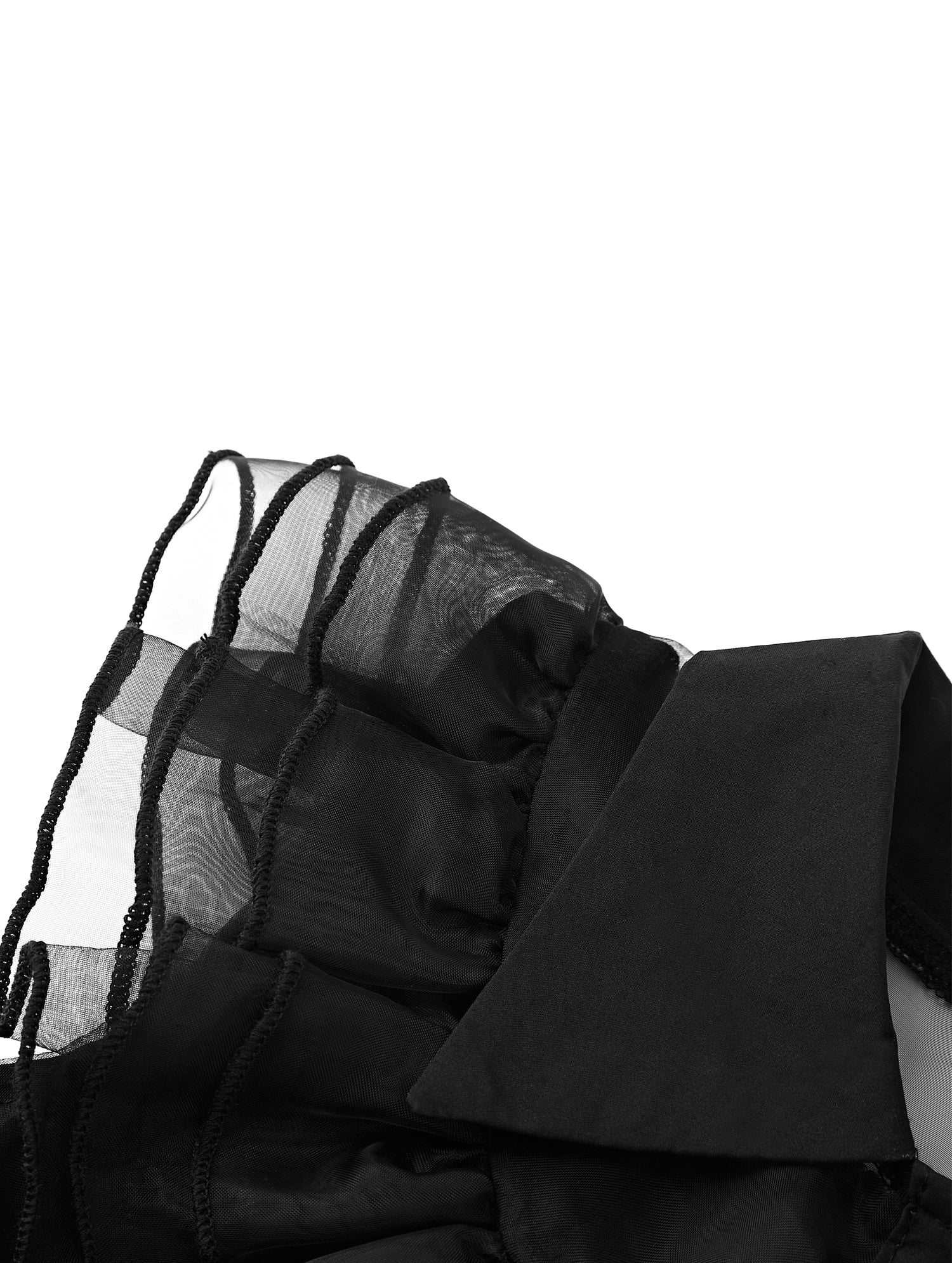 WANSO Black Princess Dress for Girls with Wig Set, Christmas Role Play Halloween Birthday Party Costume Carnival Mardi Gras