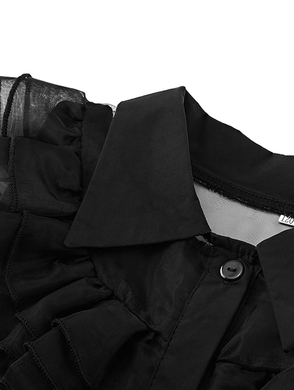 WANSO Black Princess Dress for Girls with Wig Set, Christmas Role Play Halloween Birthday Party Costume Carnival Mardi Gras