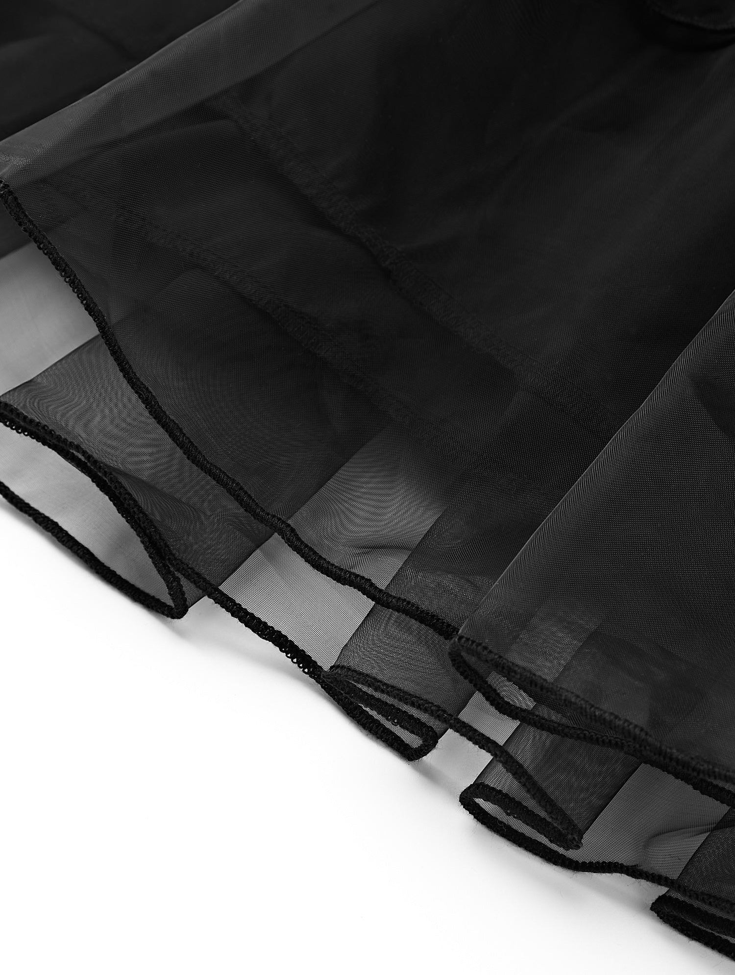 WANSO Black Princess Dress for Girls with Wig Set, Christmas Role Play Halloween Birthday Party Costume Carnival Mardi Gras